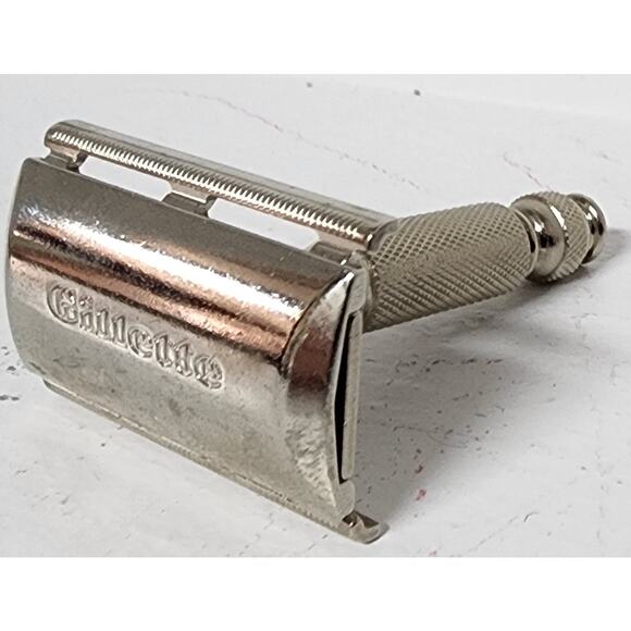 Vintage Gillette Travel Shave Kit w/ YUMA Razor Brush & Aftershave Bottle main image 7